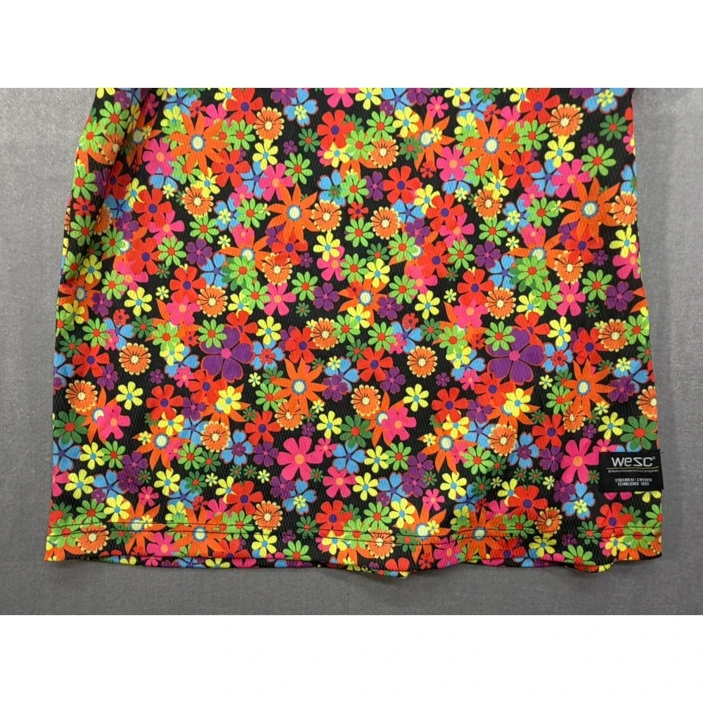 NWT WESC Flower Basketball Tank Top Size Small Men - Picture 10 of 11